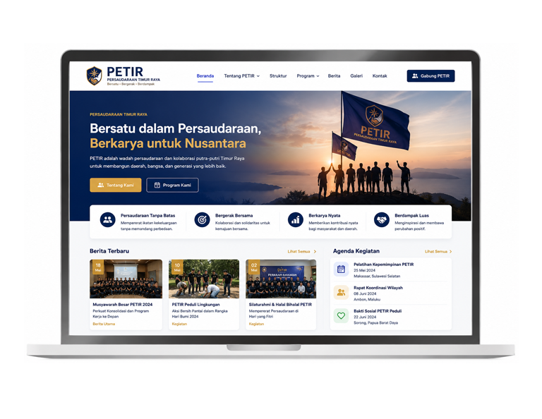 Website Organisasi